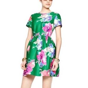 Kate Spade Stelli Green Floral Dress